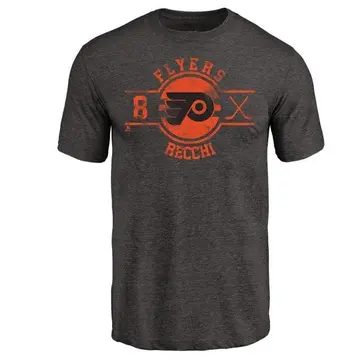 Men's Mark Recchi Philadelphia Flyers Insignia Tri-Blend T-Shirt - Black