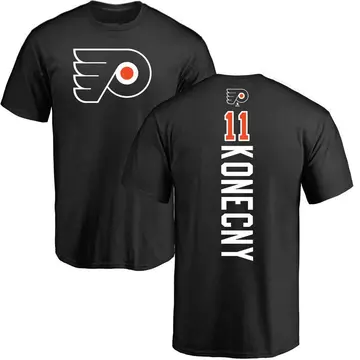 Men's Travis Konecny Philadelphia Flyers Backer T-Shirt - Black