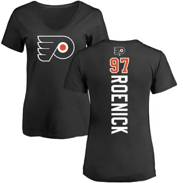 Women's Jeremy Roenick Philadelphia Flyers Backer T-Shirt - Black